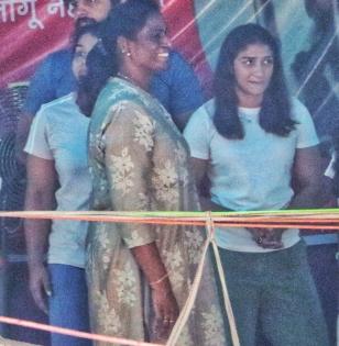'She is first an athlete': PT Usha meets protesting wrestlers at Jantar Mantar | 'She is first an athlete': PT Usha meets protesting wrestlers at Jantar Mantar