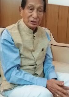 Veteran Naga leader S.C. Jamir dispels rumours about his health, death | Veteran Naga leader S.C. Jamir dispels rumours about his health, death