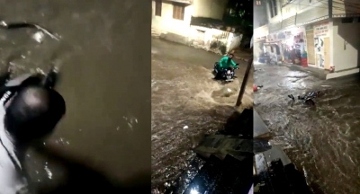 Rains wreak havoc again in Hyderabad, outskirts | Rains wreak havoc again in Hyderabad, outskirts