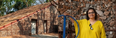 A mansion from debris at Kochi Biennale | A mansion from debris at Kochi Biennale