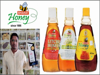 Bharat Honey bags the prestigious Business Icon of India' Award 2021 from blossom media | Bharat Honey bags the prestigious Business Icon of India' Award 2021 from blossom media
