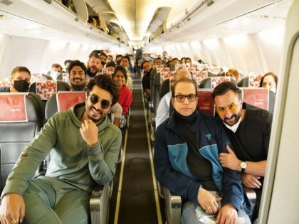Saif Ali Khan, Arjun Kapoor head to Jaisalmer for final schedule of 'Bhoot Police' | Saif Ali Khan, Arjun Kapoor head to Jaisalmer for final schedule of 'Bhoot Police'