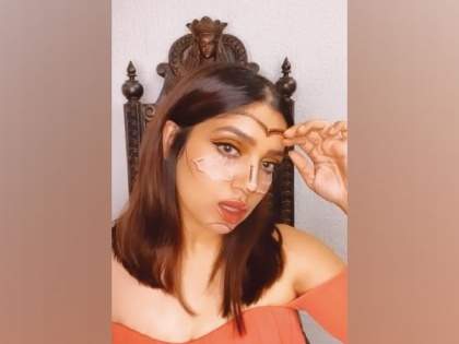 Bhumi Pednekar puts spooky makeup to celebrate Halloween | Bhumi Pednekar puts spooky makeup to celebrate Halloween