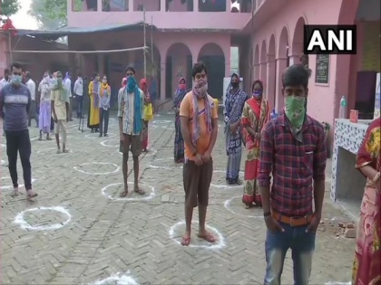 Voting for second phase of Bihar polls begins amid strict COVID-19 protocols | Voting for second phase of Bihar polls begins amid strict COVID-19 protocols
