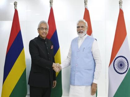PM Modi discusses development partnership, defence cooperation with Mauritius counterpart | PM Modi discusses development partnership, defence cooperation with Mauritius counterpart