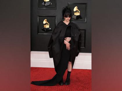 Billie Eilish's quirky all-black look at Grammys 2022 garners attention | Billie Eilish's quirky all-black look at Grammys 2022 garners attention