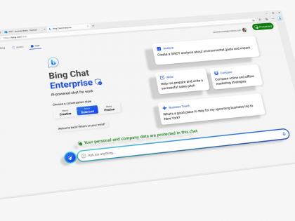 Microsoft introduces Bing Chat Enterprise for work | Microsoft introduces Bing Chat Enterprise for work Microsoft introduces Bing Chat Enterprise for work | Microsoft introduces Bing Chat Enterprise for work