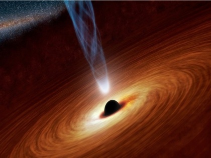 Astronomers find black hole spins on its side | Astronomers find black hole spins on its side