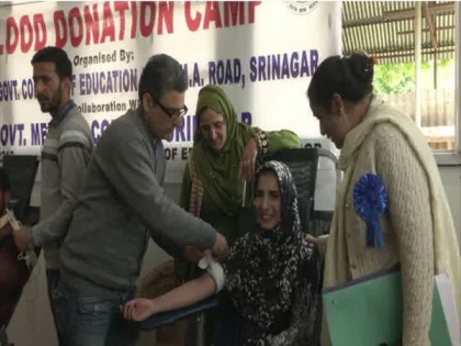 Srinagar B.Ed college orgses blood donation camp | Srinagar B.Ed college orgses blood donation camp