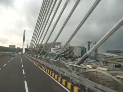 Span concrete deck extra-dosed cable stayed bridge inaugurated in Hyderabad | Span concrete deck extra-dosed cable stayed bridge inaugurated in Hyderabad