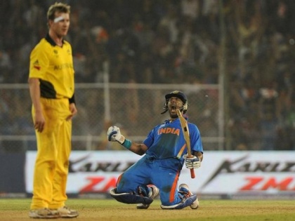 On this day: Yuvraj Singh ended Australia's hopes in 2011 WC | On this day: Yuvraj Singh ended Australia's hopes in 2011 WC