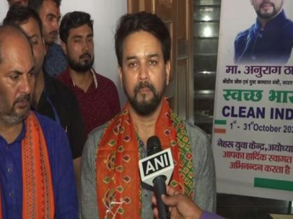 Those questioning need for Ram Temple now offering prayers in Ayodhya, says Anurag Thakur | Those questioning need for Ram Temple now offering prayers in Ayodhya, says Anurag Thakur