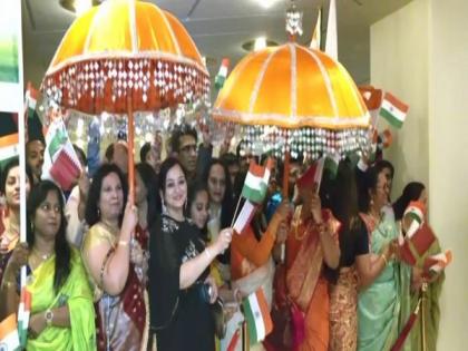 Indian community in Doha welcomes Vice President Naidu | Indian community in Doha welcomes Vice President Naidu