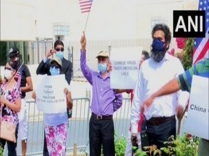 Indian Americans protest in Washington urging global powers to economically decouple from Beijing | Indian Americans protest in Washington urging global powers to economically decouple from Beijing