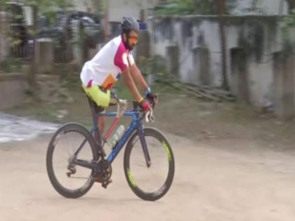 Infinity Ride 2020: Para cyclist Aditya Mehta reaches Hyderabad | Infinity Ride 2020: Para cyclist Aditya Mehta reaches Hyderabad Infinity Ride 2020: Para cyclist Aditya Mehta reaches Hyderabad | Infinity Ride 2020: Para cyclist Aditya Mehta reaches Hyderabad