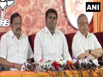 Tamil Nadu BJP won't allow Hindi imposition, says Annamalai | Tamil Nadu BJP won't allow Hindi imposition, says Annamalai