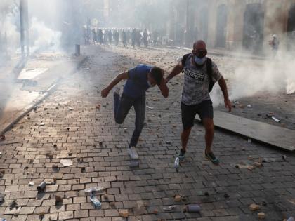 Lebanese protestors storm govt ministries over Beirut blast | Lebanese protestors storm govt ministries over Beirut blast Lebanese protestors storm govt ministries over Beirut blast | Lebanese protestors storm govt ministries over Beirut blast