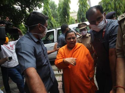 Uma Bharti express disappointment at not being invited in launch of BJP’s ‘Jan Ashirvaad Yatra’ in poll-bound MP | Uma Bharti express disappointment at not being invited in launch of BJP’s ‘Jan Ashirvaad Yatra’ in poll-bound MP Uma Bharti express disappointment at not being invited in launch of BJP’s ‘Jan Ashirvaad Yatra’ in poll-bound MP | Uma Bharti express disappointment at not being invited in launch of BJP’s ‘Jan Ashirvaad Yatra’ in poll-bound MP