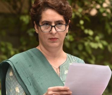 Priyanka reiterates support to Nishad community | Priyanka reiterates support to Nishad community Priyanka reiterates support to Nishad community | Priyanka reiterates support to Nishad community