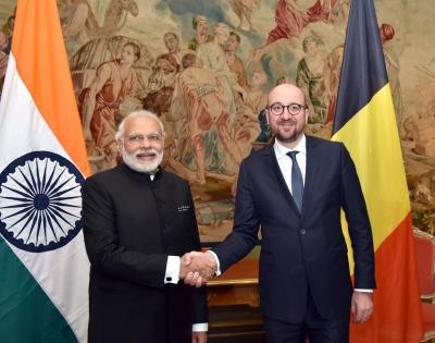Modi speaks to EU President, expresses anguish on humanitarian crisis | Modi speaks to EU President, expresses anguish on humanitarian crisis
