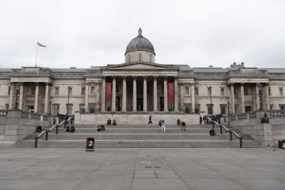 London's National Gallery reopens after over 100-day closure | London's National Gallery reopens after over 100-day closure