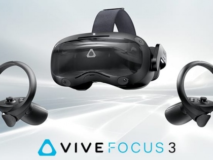 HTC launches VR headset 'VIVE Focus 3' with professional tools in India | HTC launches VR headset 'VIVE Focus 3' with professional tools in India