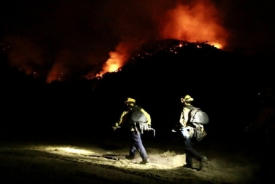 Estrada Fire in California down to 83 acres, 25% contained | Estrada Fire in California down to 83 acres, 25% contained
