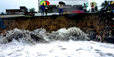 Ramanathapuram district worst affected by shoreline erosion in TN | Ramanathapuram district worst affected by shoreline erosion in TN