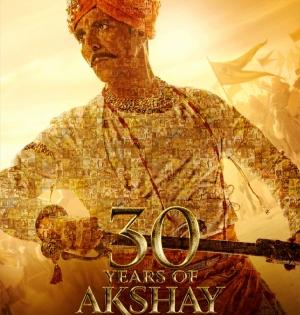 Akshay completes 30 years in cinema, YRF celebrates through special 'Prithviraj' poster | Akshay completes 30 years in cinema, YRF celebrates through special 'Prithviraj' poster