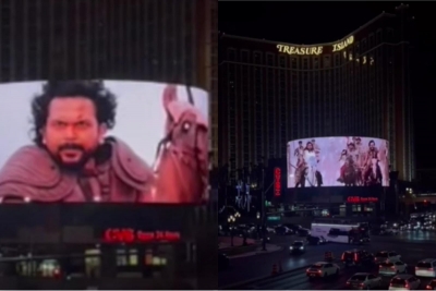 The Cholas are in Las Vegas: 'Ponniyin Selvan' promo lights up 'The Strip' | The Cholas are in Las Vegas: 'Ponniyin Selvan' promo lights up 'The Strip'