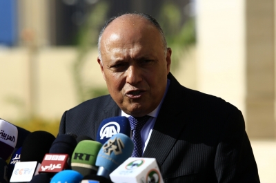 Egyptian FM calls on new Israeli govt to resume regional peace process | Egyptian FM calls on new Israeli govt to resume regional peace process
