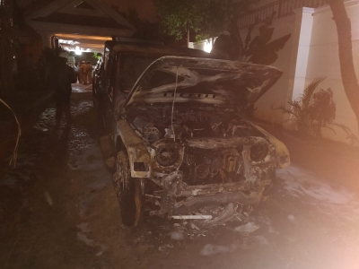 K'taka BJP MLA's car torching was over 'rich-poor divide' | K'taka BJP MLA's car torching was over 'rich-poor divide'