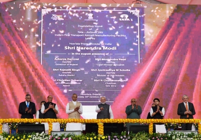 PM launches Rs 22K cr project to build C-295 transport aircraft in Vadodara | PM launches Rs 22K cr project to build C-295 transport aircraft in Vadodara