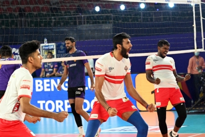 PVL: Vinit Kumar, Ashwal Rai star as Kolkata Thunderbolts beat Bengaluru Torpedoes | PVL: Vinit Kumar, Ashwal Rai star as Kolkata Thunderbolts beat Bengaluru Torpedoes