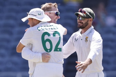 2nd Test: South Africa beat West Indies by 284 runs, sweep series 2-0 | 2nd Test: South Africa beat West Indies by 284 runs, sweep series 2-0