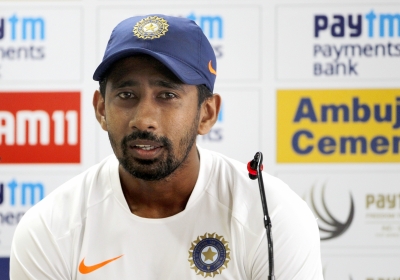 Will try to make it 3-0 this time: Wriddhiman Saha | Will try to make it 3-0 this time: Wriddhiman Saha