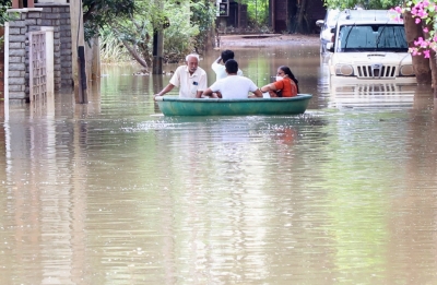 Post B'luru rain fury, K'taka CM says he will not spare land sharks | Post B'luru rain fury, K'taka CM says he will not spare land sharks