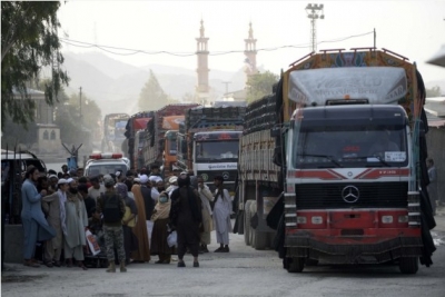Taliban shuts down main border point with Pakistan | Taliban shuts down main border point with Pakistan