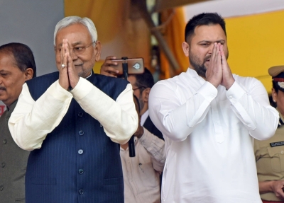 Rambhadracharya slams Nitish, Tejashwi for caste-based survey in Bihar | Rambhadracharya slams Nitish, Tejashwi for caste-based survey in Bihar Rambhadracharya slams Nitish, Tejashwi for caste-based survey in Bihar | Rambhadracharya slams Nitish, Tejashwi for caste-based survey in Bihar