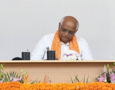 Bhupendra Patel takes oath as Gujarat CM for second time | Bhupendra Patel takes oath as Gujarat CM for second time Bhupendra Patel takes oath as Gujarat CM for second time | Bhupendra Patel takes oath as Gujarat CM for second time