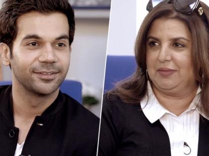 Rajkummar Rao's sense of humour 'on the same wavelength' as Farah Khan's | Rajkummar Rao's sense of humour 'on the same wavelength' as Farah Khan's