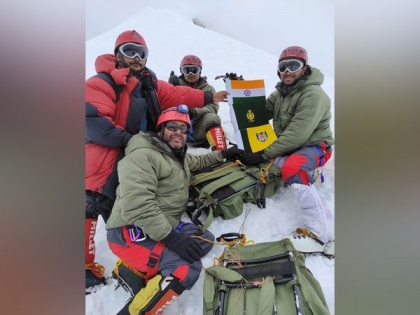 ITBP team successfully summits Mount Balbala in Uttarakhand | ITBP team successfully summits Mount Balbala in Uttarakhand