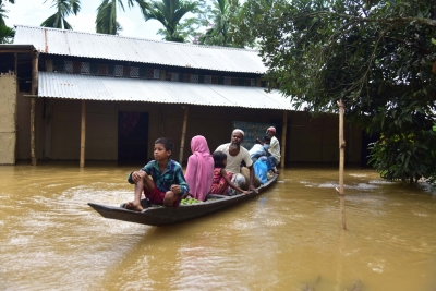 Pre-monsoon floods hit three lakh people in 11 Assam districts | Pre-monsoon floods hit three lakh people in 11 Assam districts
