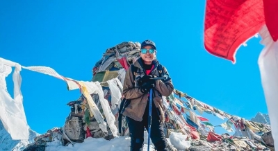 Vishakha rides from Lukla to Everest base camp in Nepal | Vishakha rides from Lukla to Everest base camp in Nepal Vishakha rides from Lukla to Everest base camp in Nepal | Vishakha rides from Lukla to Everest base camp in Nepal