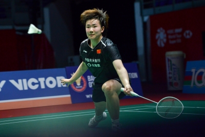 China secures women's singles title at Badminton Asia Championships | China secures women's singles title at Badminton Asia Championships