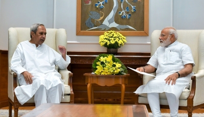 'Didn't discuss politics', says Odisha CM after meeting PM Modi | 'Didn't discuss politics', says Odisha CM after meeting PM Modi 'Didn't discuss politics', says Odisha CM after meeting PM Modi | 'Didn't discuss politics', says Odisha CM after meeting PM Modi