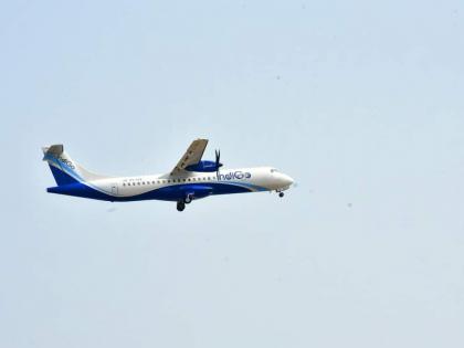IndiGo flight safely lands at Mumbai airport after engine shutdown | IndiGo flight safely lands at Mumbai airport after engine shutdown IndiGo flight safely lands at Mumbai airport after engine shutdown | IndiGo flight safely lands at Mumbai airport after engine shutdown