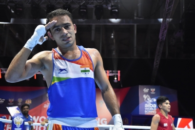 Amit Panghal to enter Olympic Qualifiers as No.1 pugilist | Amit Panghal to enter Olympic Qualifiers as No.1 pugilist Amit Panghal to enter Olympic Qualifiers as No.1 pugilist | Amit Panghal to enter Olympic Qualifiers as No.1 pugilist