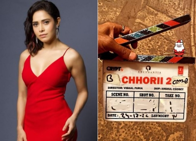 Nushrratt Bharuccha is having 'scary Christmas' on 'Chhorii 2' sets | Nushrratt Bharuccha is having 'scary Christmas' on 'Chhorii 2' sets