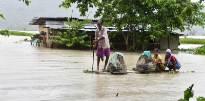 Assam flood situation grim; death toll at 71, 40 lakh affected | Assam flood situation grim; death toll at 71, 40 lakh affected